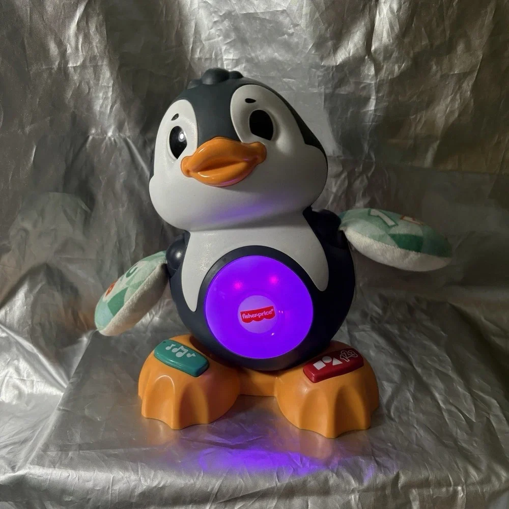 Fisher-Price Linkimals Cool Beats Penguin Lights Up Sings Dances‎ Learning Toy